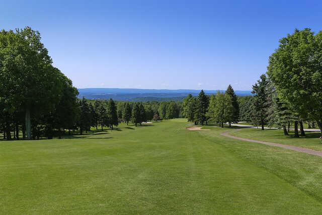 View from a fairway at Highlands Golf Club - Seven Springs Course.