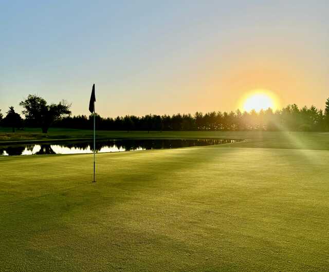 View from a green at Deer Park Golf Club.
