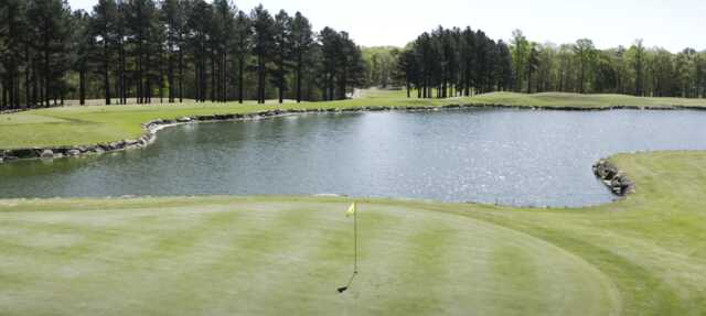 View from the 17th green at The Golf Club at Mattaponi Springs.