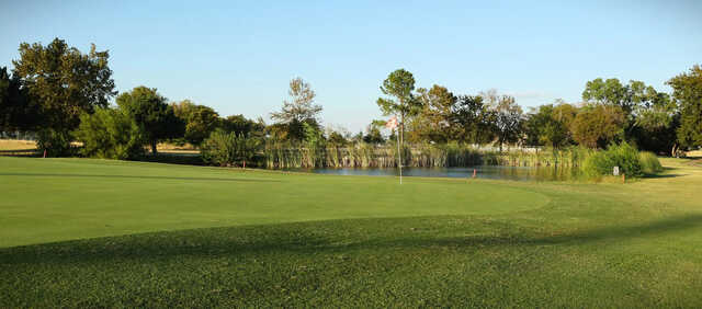View of a green from Prairie West Golf Club at Weatherford