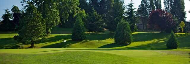 View of the 2nd green from Legion Memorial Golf Course.