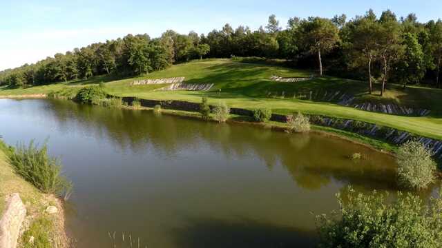 View of a green from Barbaroux Golf Club.