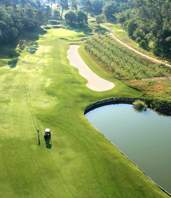 Aerial view from Barbaroux Golf Club.