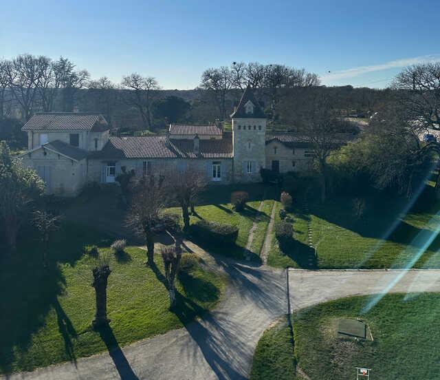 A view from Teynac Golf Club.