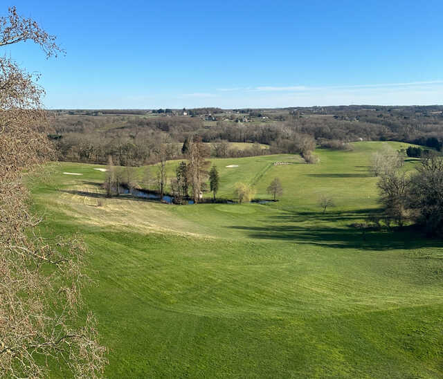 A view from Teynac Golf Club.