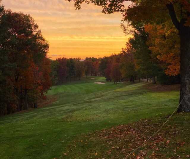 A view from Auburn Hills Golf Club.