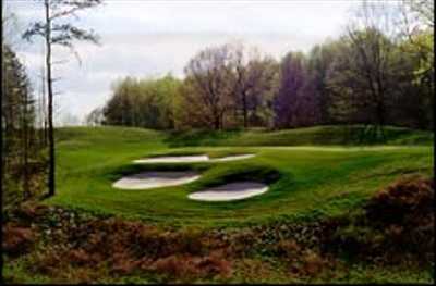 A view of the 4th hole at Marlton Golf Club