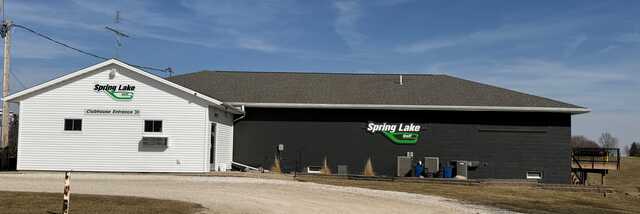 View of the clubhouse at Spring Lake Golf & Country Club.