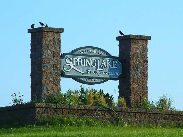 A view from Spring Lake Golf & Country Club.