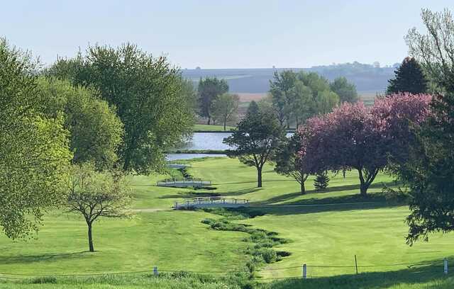 A view from Spring Lake Golf & Country Club.