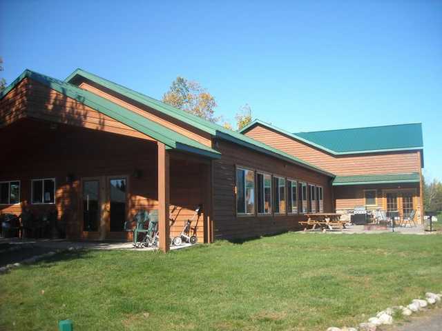 A view of the clubhouse at Gordon Pines Golf Club