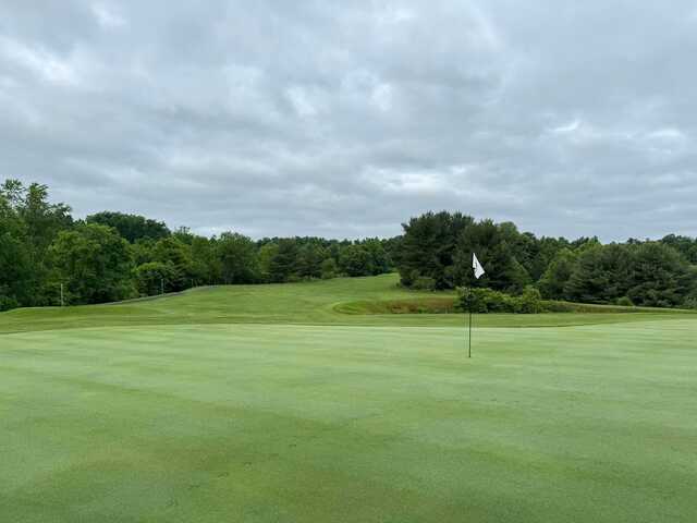 View of a green at Diamond Links Golf Club.