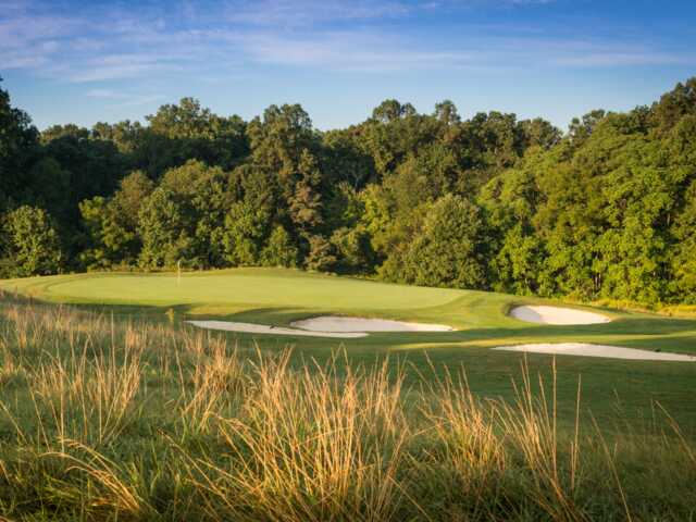 View of a green from the Links at Challedon.