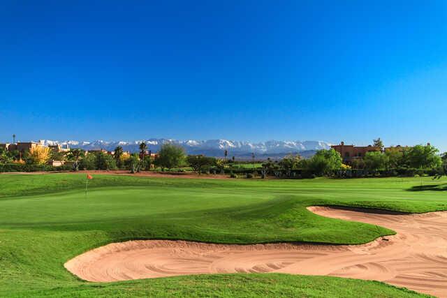 View of a green at Samanah Country Club.