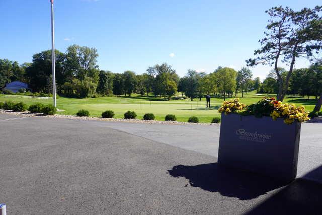 View of the putting green from Brandywine Country Club.