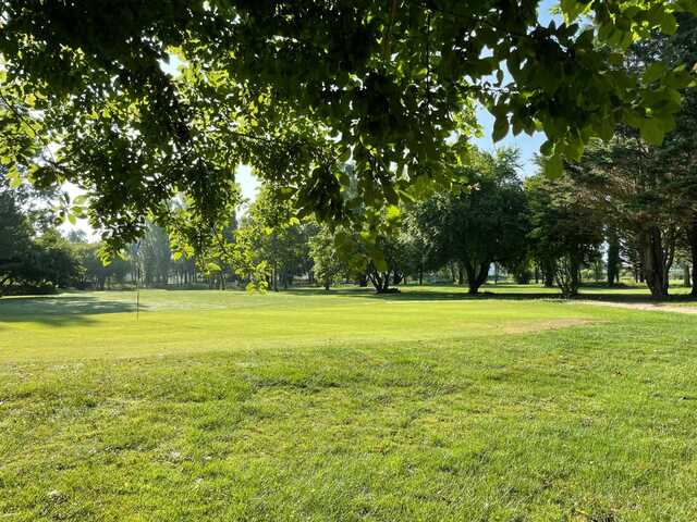 View of a green from Cabourg Le Home Golf Club.