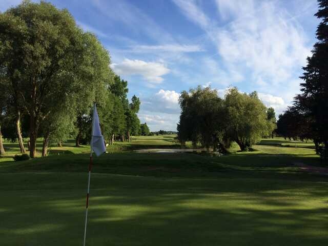 View from a green from Cabourg Le Home Golf Club.