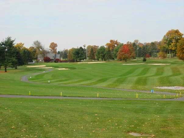 A fall view from Fairview Golf Course