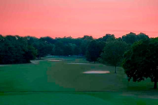 A view of the 6th hole at Nashboro Golf Club