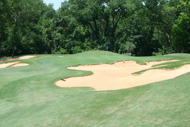 A view of hole #15 at Cowboys Golf Club