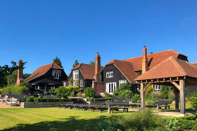 View of the clubhouse at The Warren Golf Club