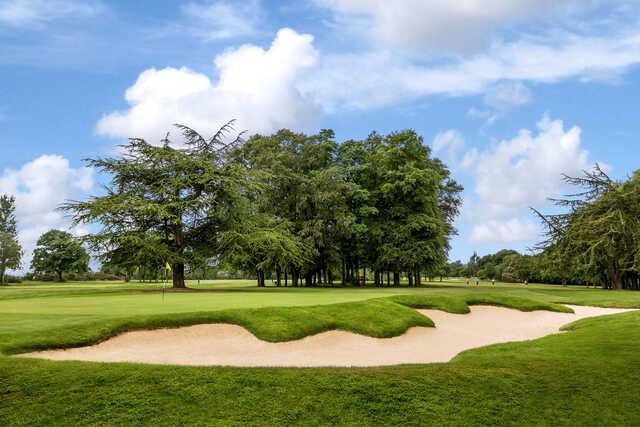 View of the 12th green from The Warren Golf Club