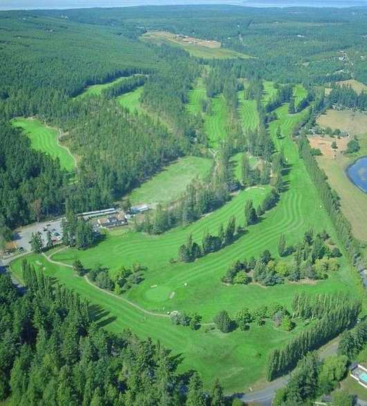 Aerial view from Discovery Bay Golf Club