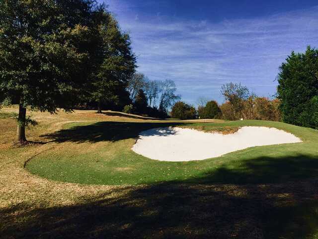 View of a green from The Golf Village