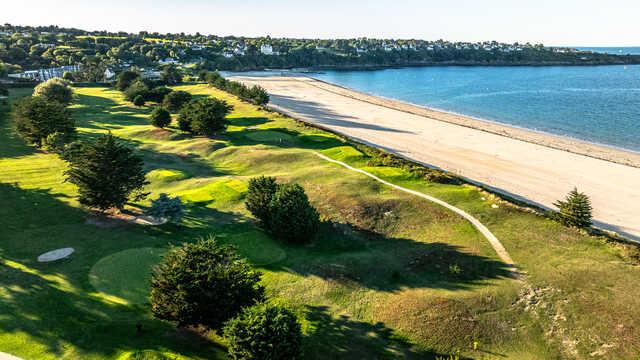 Aerial view from Golf de Saint-Cast.