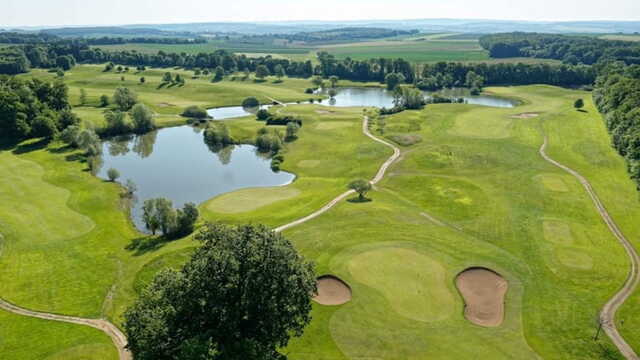 A view from the France Course at Golf de Preisch.