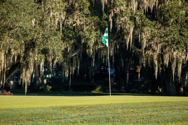 View of a green from Bartow Golf Course.