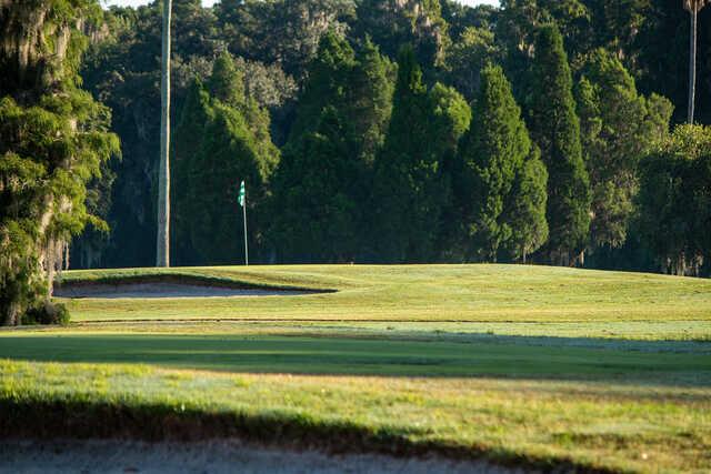 View of a green from Bartow Golf Course.
