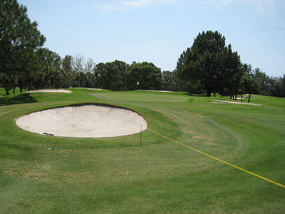 A view of hole #8 at Boca Royale Golf & Country Club.