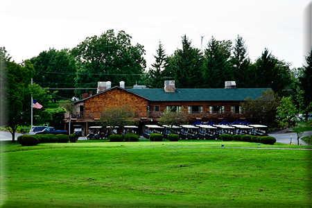A view of the clubhouse at Batavia Country Club