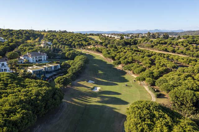 Aerial view from The Alto Club Golf & Academy.
