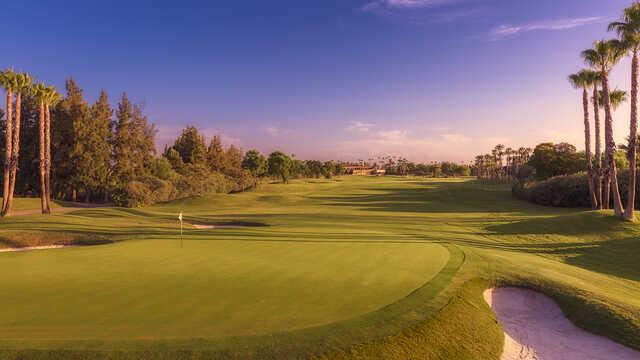 View of the 1st green from Real Club de Golf de Sevilla