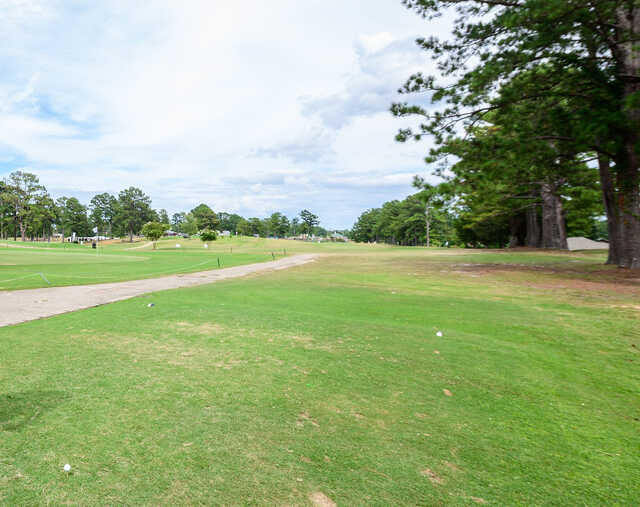 A view from a tee at Thomasville Golf & Recreation Club.