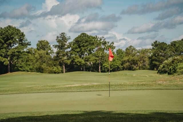 View from a green at Plantation Palms Golf Club.