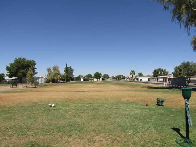 A view from tee #2 at 3 Parks Fairways.