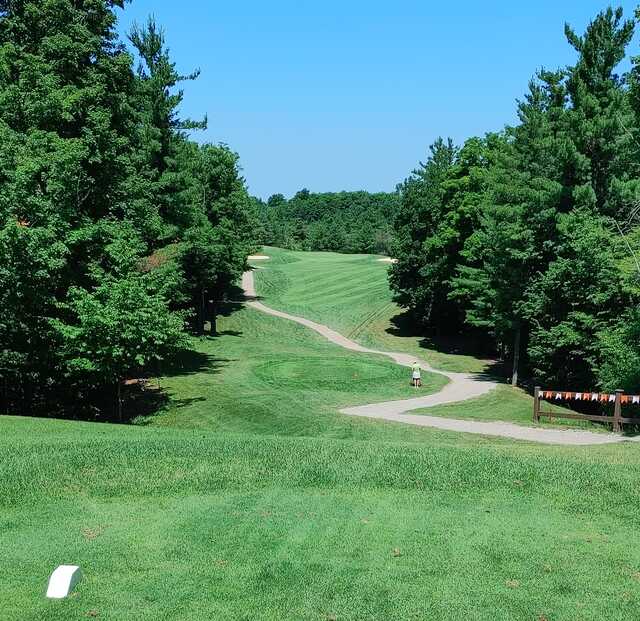 View from the 4th tee box at the Valley Course at Victoria Park Valley Golf Club.