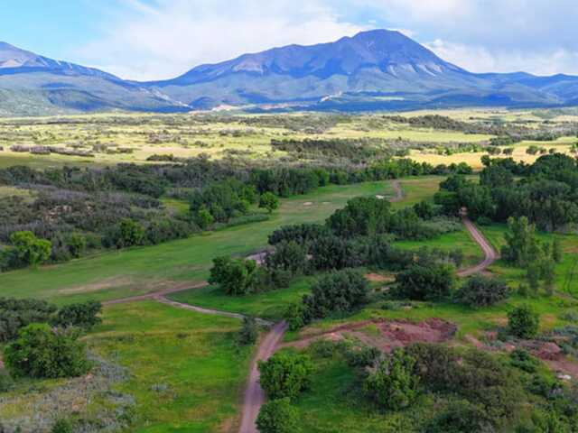 Aerial view from Grandote Peaks Golf Course