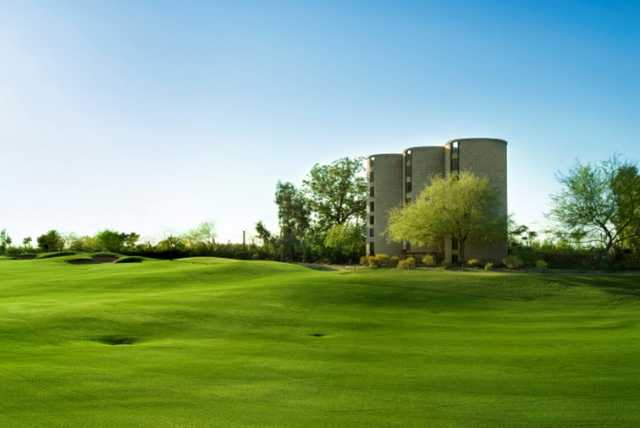 View of #18 green at Legacy Golf Club