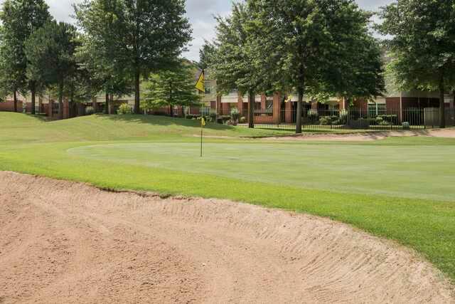 A view of a hole at Links at Bentonville Golf & Athletic Club.