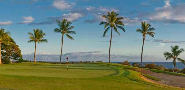 View of the 2nd green at Ka'anapali Kai.