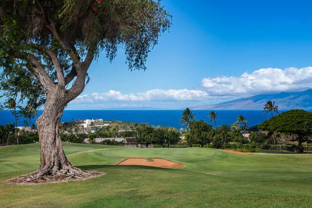 View of the 9th green at Ka'anapali Kai.