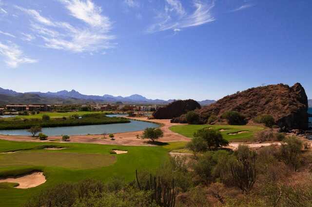 A view from Loreto Bay Golf Course