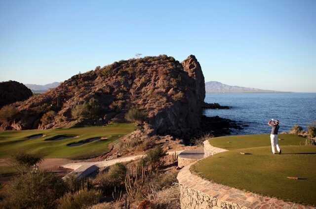 A view from Loreto Bay Golf Course