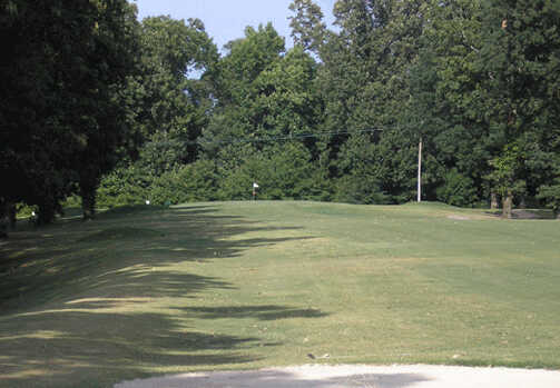 A view of the 14th hole at Forrest City Country Club.
