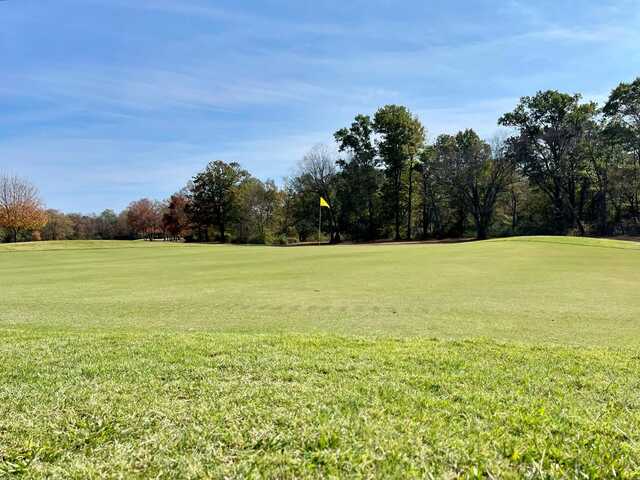 A view of a hole at Ouachita Country Club.