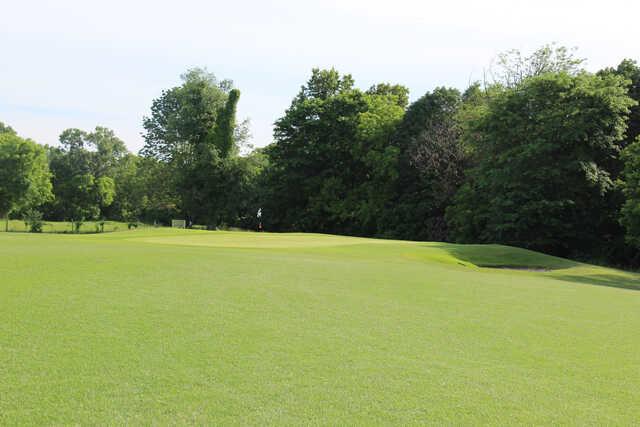 View of a green from Union County Country Club.